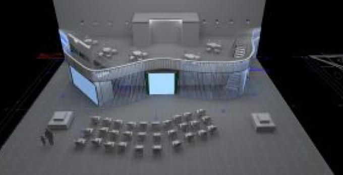 Luce circolare per Ecomondo