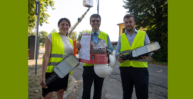 Imola nuovo progetto di illuminazione pubblica