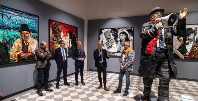 inaugurazione SCART Ritratti ad Arte a Pontedera